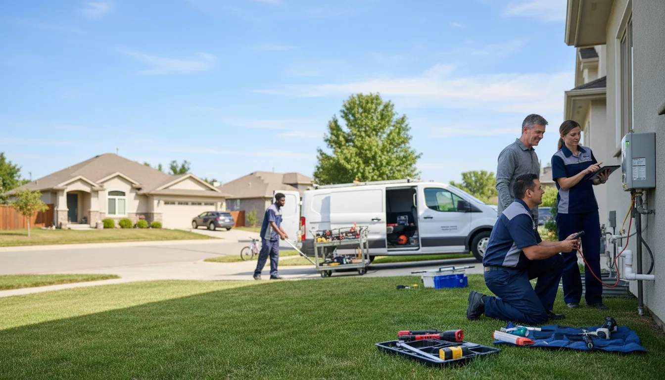 Tankless water heater service in Saint Onge, SD